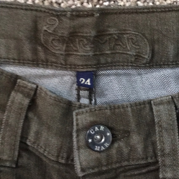army green carmar jeans - Picture 2 of 2